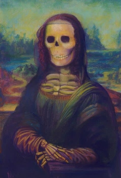 The Bona Lisa painting