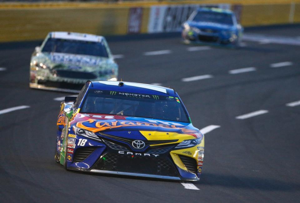 Kyle Busch hadn’t won an All-Star Race until Saturday night. (Getty)