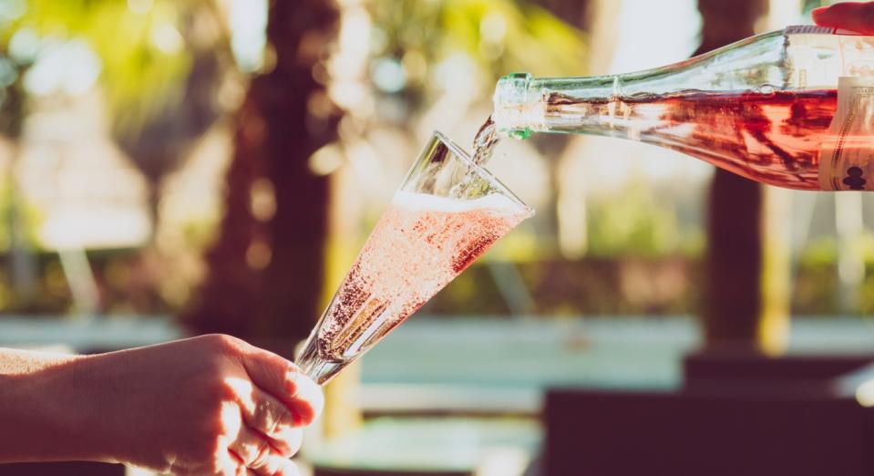 Next week will mark the first time 'official' rosé prosecco has been available to buy in the UK (Getty)