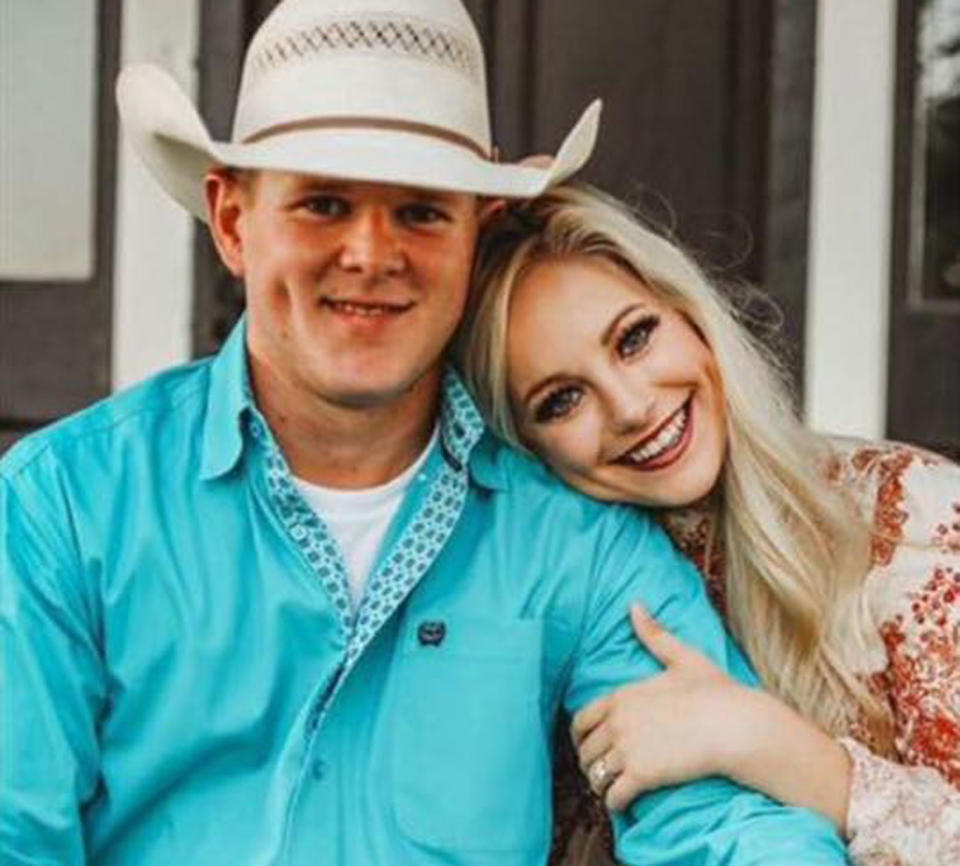 Will Byler and his wife Bailee Ackerman Byler died on Sunday about 12am local time about an hour and a half after leaving their wedding in Uvalde, Texas. Source: Facebook/ Eric Smith