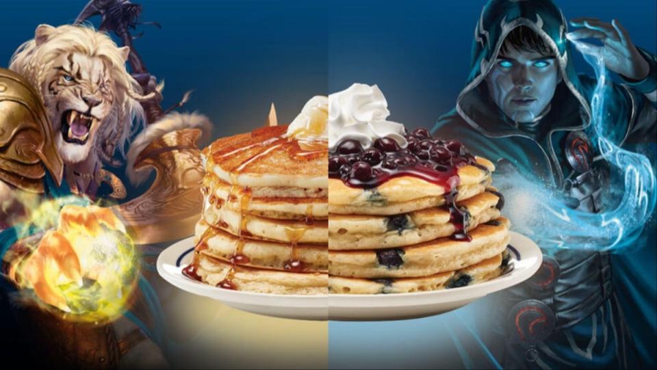 Magic the Gathering Pancakes