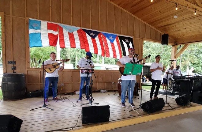 The 2021 Chinchorreo Festival is held at DIrt Bag Ales in Hope Mills.