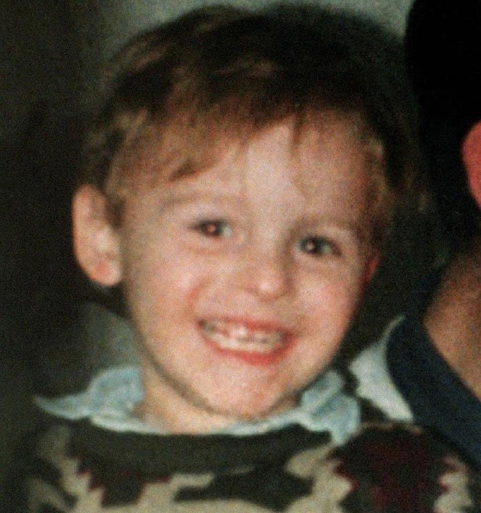 James Bulger was two years old when he was brutally murdered. (PA)