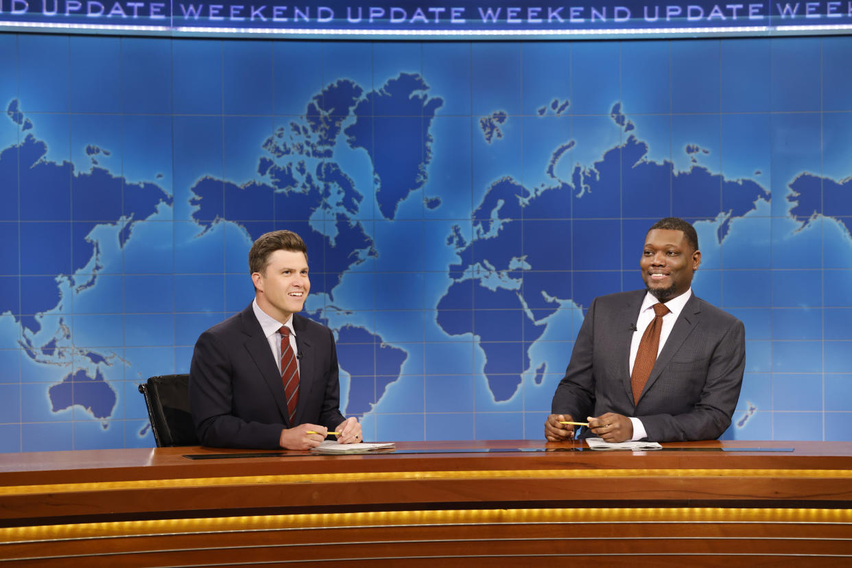 Colin Jost and Michael Che on SNL's 