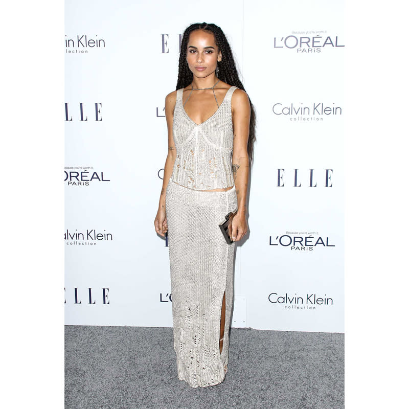 <h2>In Calvin Klein</h2> <p>At the 2015 <em>Elle</em> Women in Hollywood Awards</p> <h4>John Salangsang/BFA.com</h4> <p> <strong>Related Articles</strong> <ul> <li><a rel="nofollow noopener" href="http://thezoereport.com/fashion/style-tips/box-of-style-ways-to-wear-cape-trend/?utm_source=yahoo&utm_medium=syndication" target="_blank" data-ylk="slk:The Key Styling Piece Your Wardrobe Needs;elm:context_link;itc:0;sec:content-canvas" class="link ">The Key Styling Piece Your Wardrobe Needs</a></li><li><a rel="nofollow noopener" href="http://thezoereport.com/living/home/10-things-need-kitchen-according-parisians/?utm_source=yahoo&utm_medium=syndication" target="_blank" data-ylk="slk:10 Things You Need in Your Kitchen According to Parisians;elm:context_link;itc:0;sec:content-canvas" class="link ">10 Things You Need in Your Kitchen According to Parisians</a></li><li><a rel="nofollow noopener" href="http://thezoereport.com/entertainment/celebrities/best-meryl-streep-memes/?utm_source=yahoo&utm_medium=syndication" target="_blank" data-ylk="slk:The Funniest Meryl Streep Memes On The Entire Internet;elm:context_link;itc:0;sec:content-canvas" class="link ">The Funniest Meryl Streep Memes On The Entire Internet</a></li> </ul> </p>