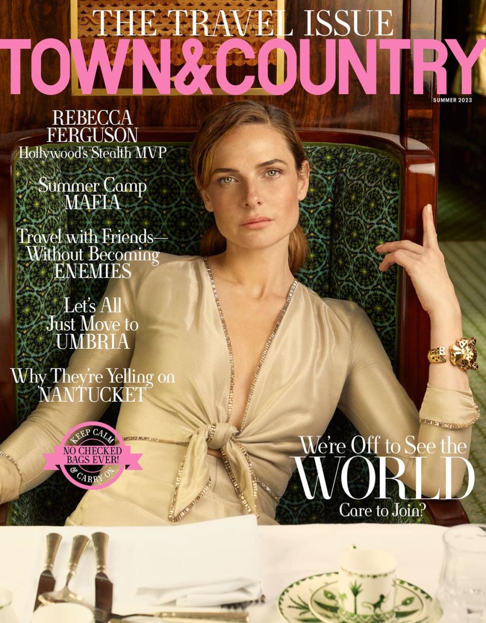 rebecca ferguson town and country magazine