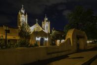 <p>Discover the spooky side of Old Town Albuquerque on a 110-minute tour, during which you'll hear ghost stories told by lantern light as you check out Old Town's scariest cemeteries and historic buildings. </p><p><a class="link " href="https://go.redirectingat.com?id=74968X1596630&url=https%3A%2F%2Fwww.tripadvisor.com%2FAttractionProductReview-g60933-d16642863-The_Ghost_Tour_of_Old_Town_New_Mexico_s_oldest_Ghost_Walk_Since_2001-Albuquerque_Ne.html&sref=https%3A%2F%2Fwww.redbookmag.com%2Flife%2Fg37623207%2Fghost-tours-near-me%2F" rel="nofollow noopener" target="_blank" data-ylk="slk:LEARN MORE;elm:context_link;itc:0;sec:content-canvas">LEARN MORE</a></p>