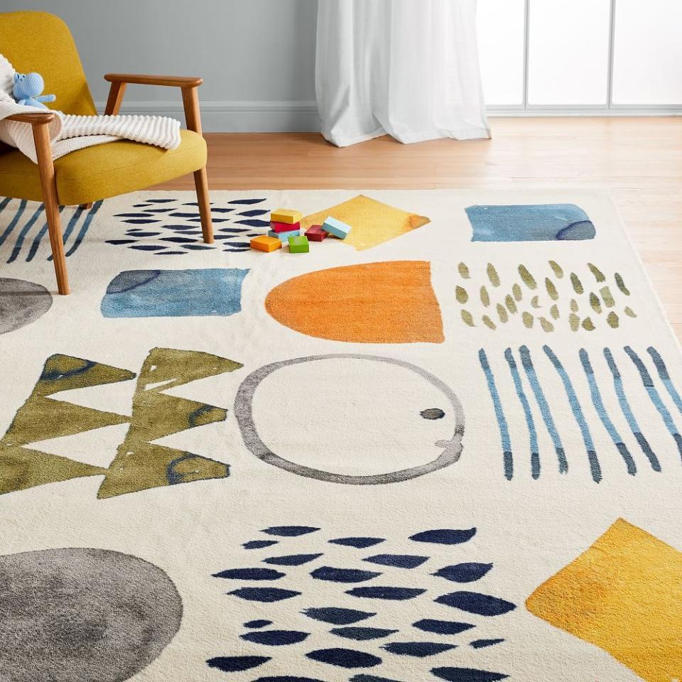 Watercolor Exploration Rug