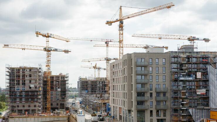 Die Baubranche profitiert seit Jahren vom starken Wohnungsbau. Foto: dpa