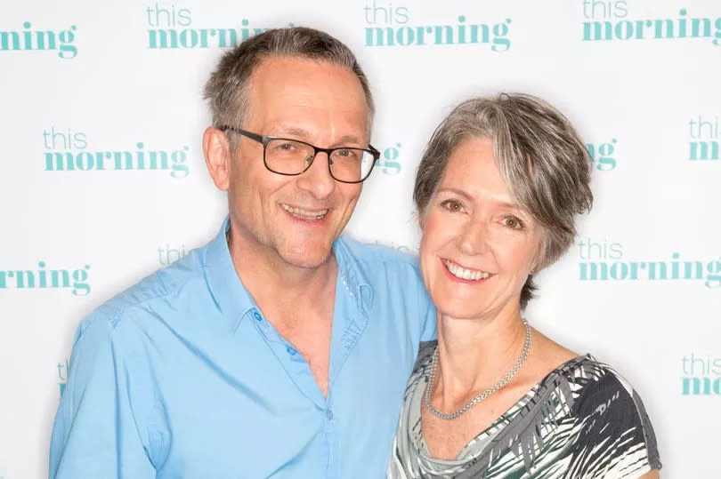 Dr Michael Mosley with his wife Clare