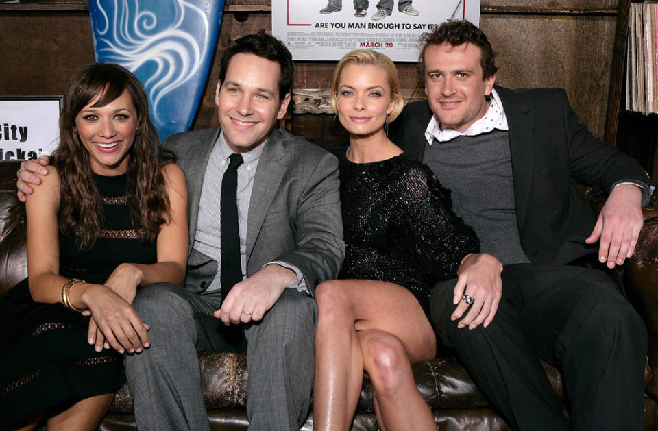 I Love You Man LA premiere 2009 Rashida Jones Paul Rudd Jaime Pressly Jason Segel