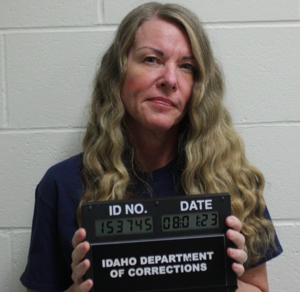 Lori Vallow smirks in her new mug shot after being handed life without parole (Idaho Department of Corrections)