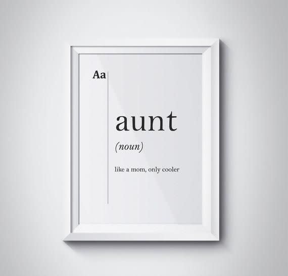 Aunt Definition Cutting Board