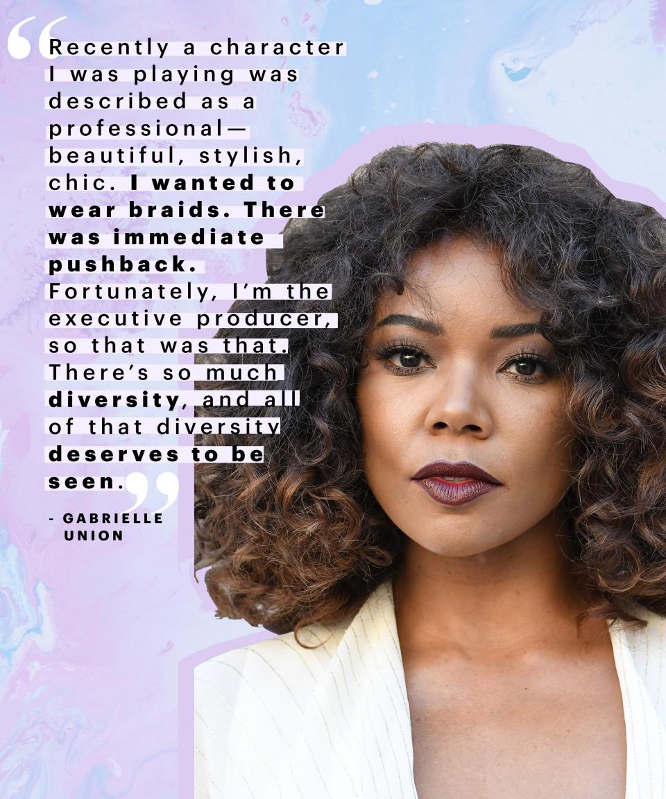 We asked 10 powerful and women, including Viola Davis and Gabrielle Union, about the ways in which their hair has shaped their lives.