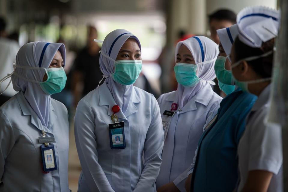 UOB Malaysia’s donation to Mercy Malaysia will help protect the frontliners in the fight against Covid-19 outbreak. — Bernama pic