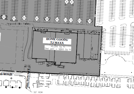 A combined T.J. Maxx & HomeGoods is planned for Graceland Shopping Center in Clintonville.