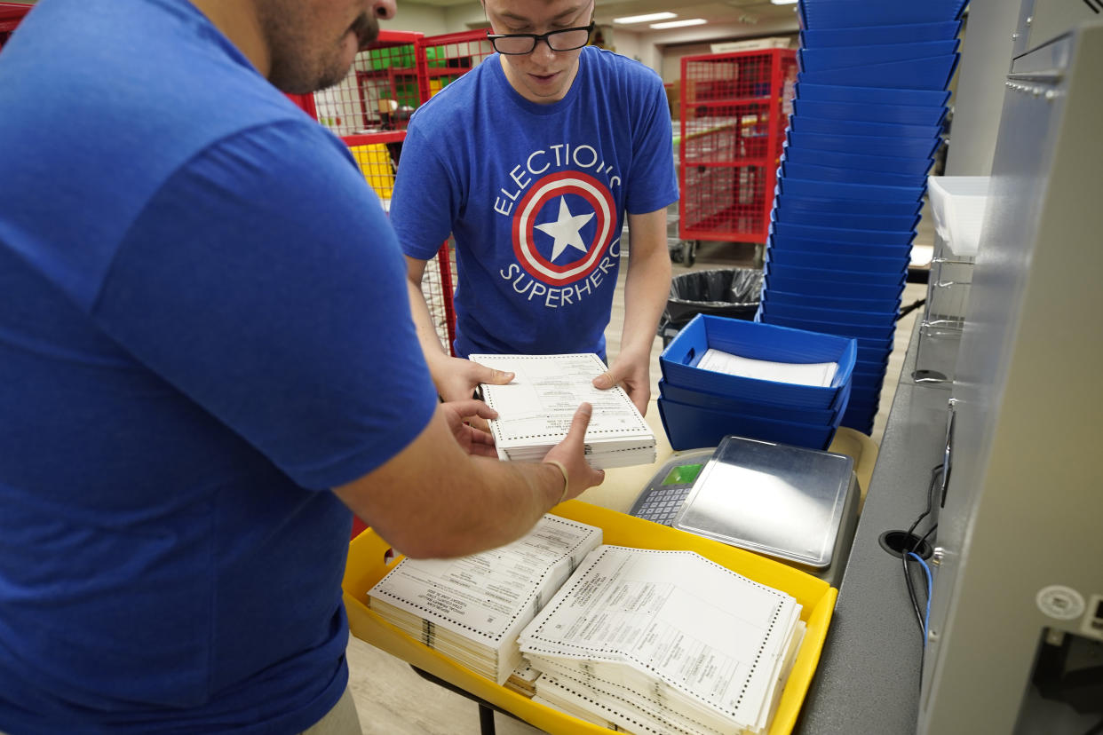 Election workers 