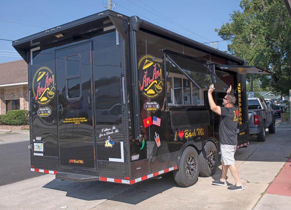 Nga and Greg Fulk are bringing an Asian American fusion food experience to the Milton area. The couple owns and operates the Ăn Ăn Asian American food truck.
