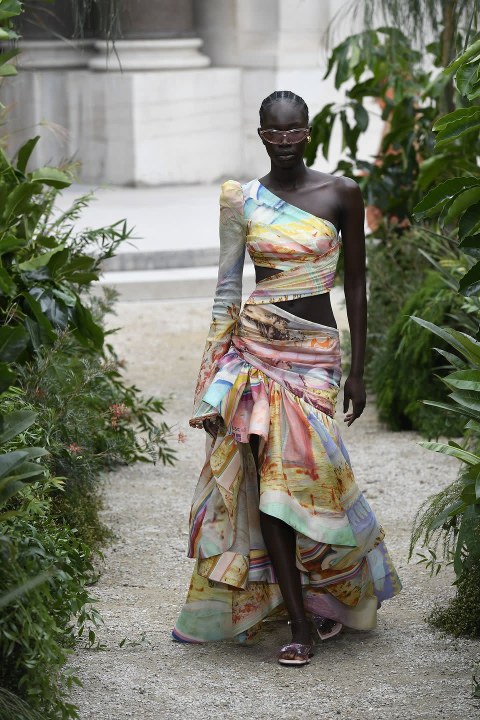 runway at zimmermann rtw spring 2023 photographed on october 3, 2022 in paris, france photo by dominique maîtrewwdpenske media via getty images