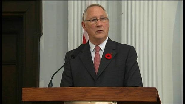 Montreal mayor Gérald Tremblay unveiled the city's $4.9 billion budget plan for 2013 Tuesday morning. 
