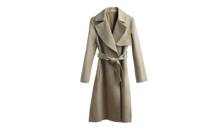 Cuyana Classic Trench, $395, <span>cuyana.com</span>