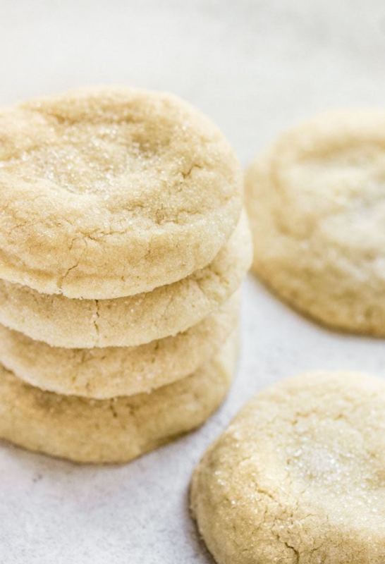 <p>Pretty.Simple.Sweet</p><p>Super soft sugar cookies with a delicate vanilla flavor and texture. They’re so good that you’ll want to eat them all as soon as they’re out of the oven. You’ve been warned!</p><p><strong>Get the recipe: <a href="https://thecoconutmama.com/coconut-flour-sugar-cookies/" rel="nofollow noopener" target="_blank" data-ylk="slk:Pillowy Soft Sugar Cookies;elm:context_link;itc:0;sec:content-canvas" class="link rapid-noclick-resp"><em>Pillowy Soft Sugar Cookies</em></a></strong></p>