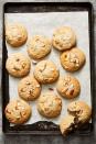 <p>They may not <em>look</em> like a traditional Christmas cookie, but the flavor profile in these better-for-you cookies is so similar to beloved peanut butter bites of the season. Your choice of nut butter and chopped nuts add a hint of texture to these delicious treats.</p><p><em><a href="https://www.goodhousekeeping.com/food-recipes/a34659654/chunky-nut-butter-cookies-recipe/" rel="nofollow noopener" target="_blank" data-ylk="slk:Get the recipe for Chunky Nut Butter Cookies »;elm:context_link;itc:0;sec:content-canvas" class="link ">Get the recipe for Chunky Nut Butter Cookies »</a></em> </p>