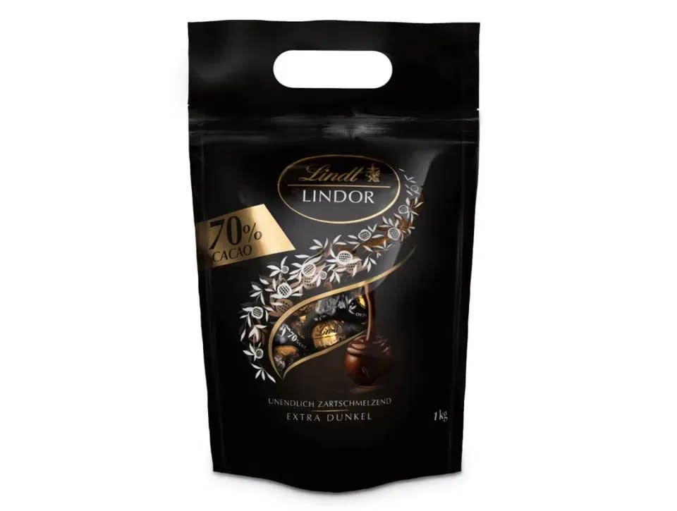 Die Lindor-Kugeln mit 70% von Lindt sind heute reduziert (Bild: Amazon)