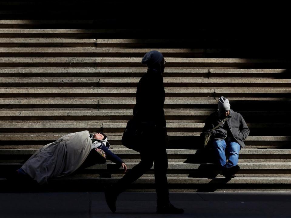 Rough sleeping has increased by 169 per cent since the Tories came to power in 2010: Reuters