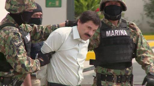 Detienen a "Chapo" Guzmán, el narco más buscado