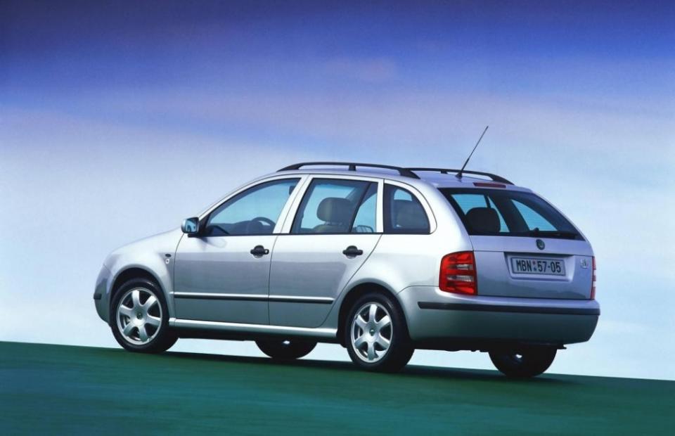 ▲2000-2007年第一代Škoda Fabia Combi。