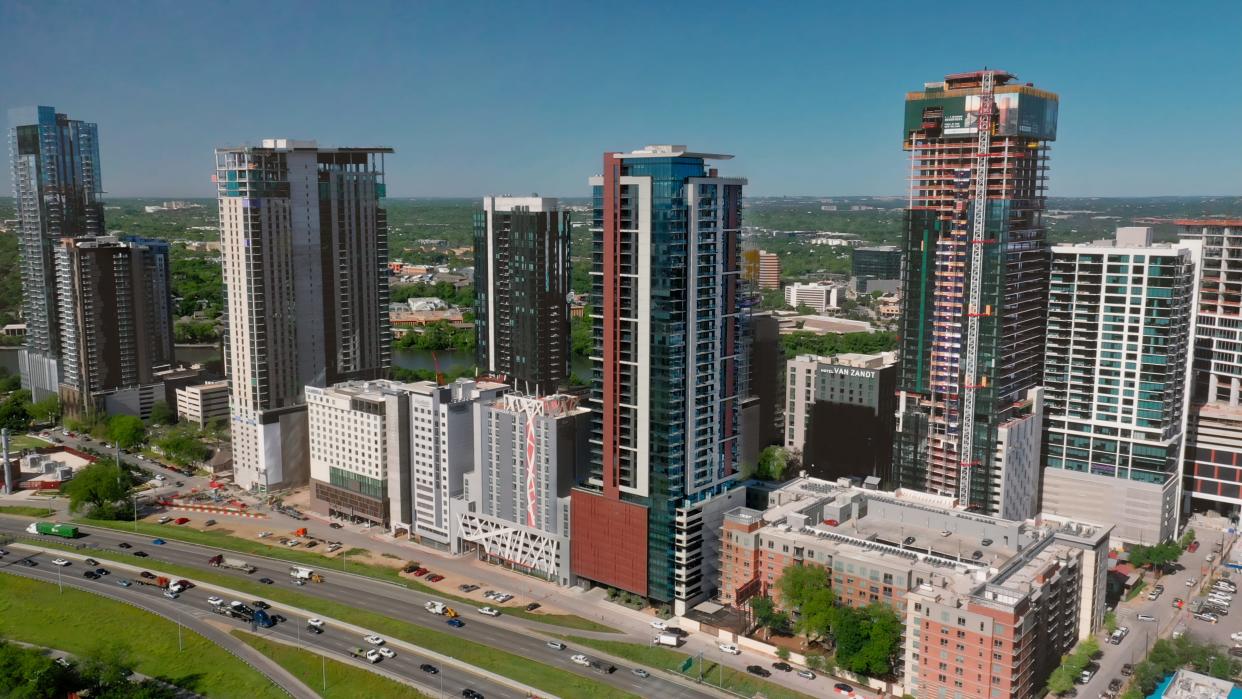 The first residents have started moving into Vesper, a new 41-story condominium tower at 84 East Avenue in downtown Austin's Rainey Street District.