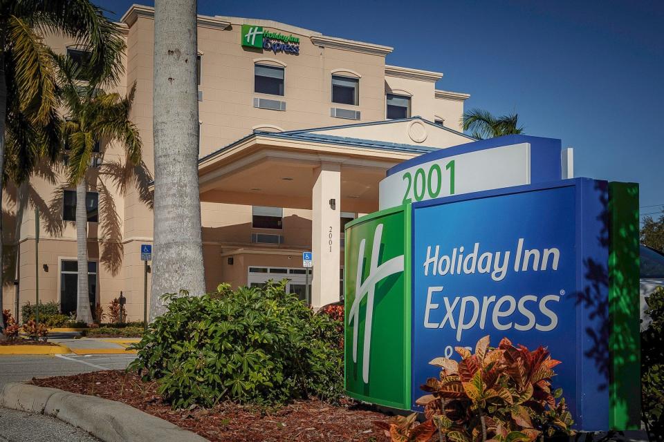 Holiday Inn Express & Suites in Boynton Beach, Fla., on Wednesday, December 29, 2021.