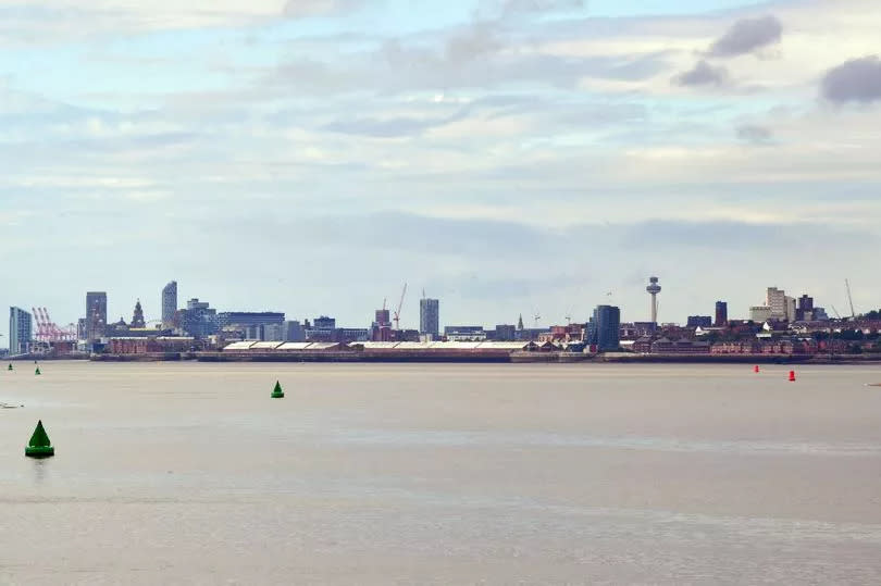 Eastham Ferry and River Mersey views