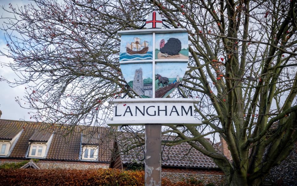 Langham village, Norfolk