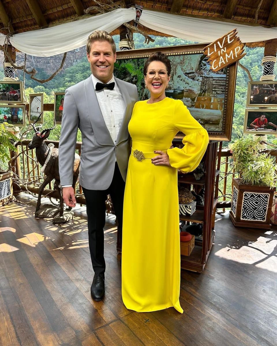 I'm A Celebrity reportedly has a host tipped to replace Dr Chris Brown and join Julia Morris on the show. Photo: Instagram/Chris Brown