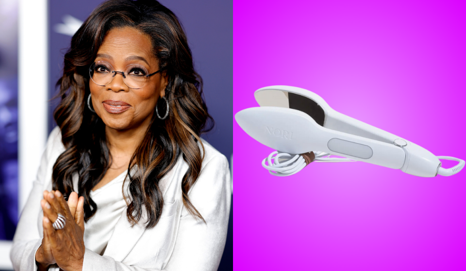 oprah / the nori steamer iron in white