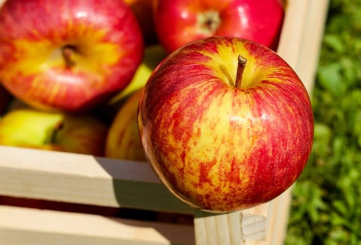 蘋果適合拿來供奉。（示意圖／翻攝自pixabay）