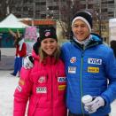 <p>Sadie and Erik are two-time Olympians and were the first set of siblings to make the same Olympic cross-country skiing team.<br> (Photo via Instagram/sbjornsen) </p>