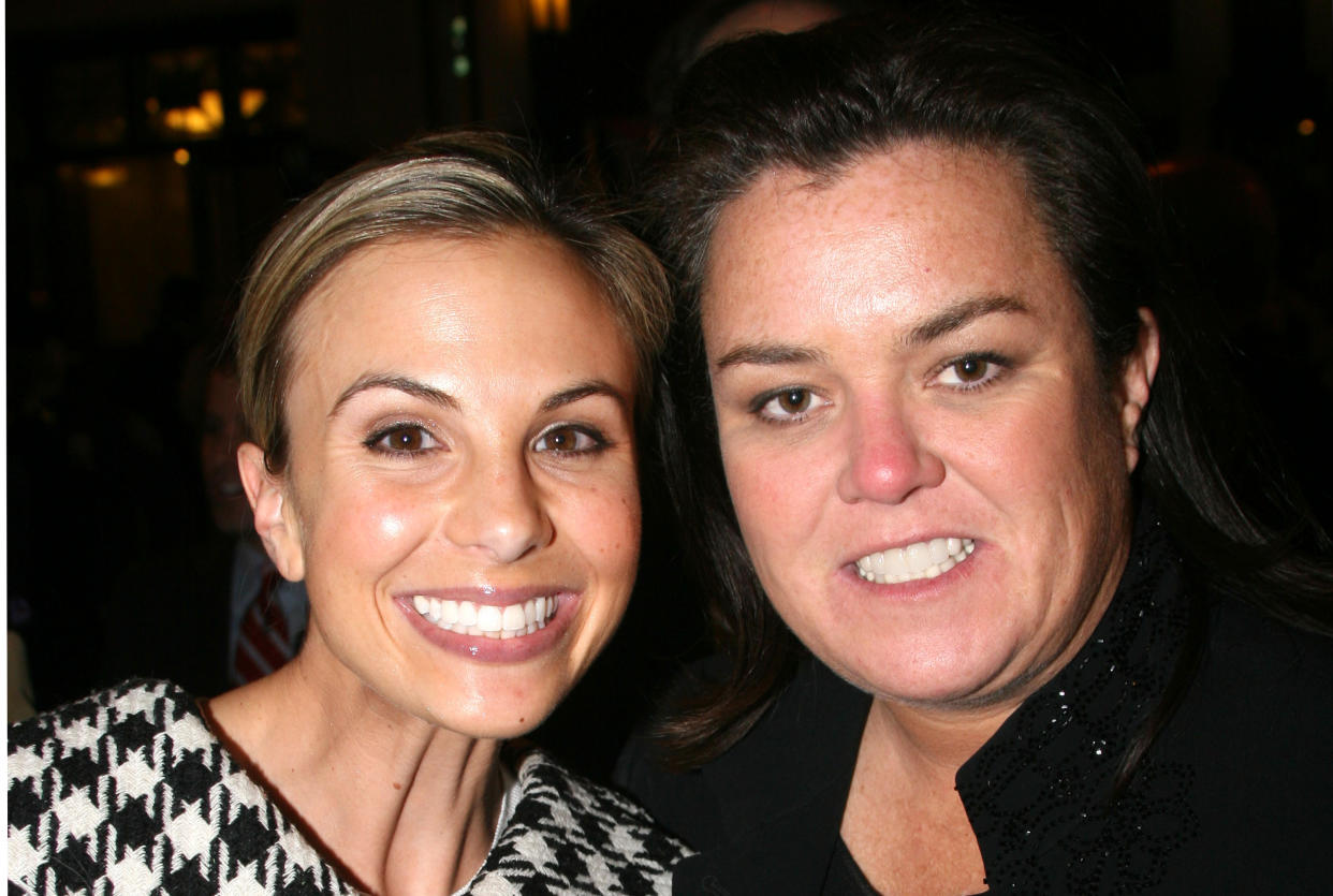 Elisabeth Hasselbeck and Rosie O'Donnell (Photo by Bruce Glikas/FilmMagic)