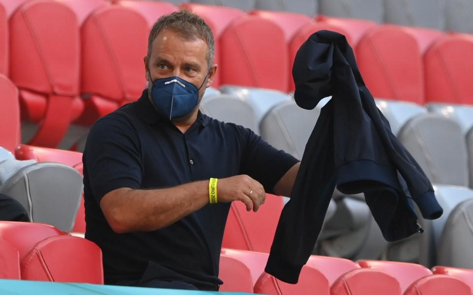  Former Bayern Munich manager Hansi Flick is seen in the stand before the match  - Reuters