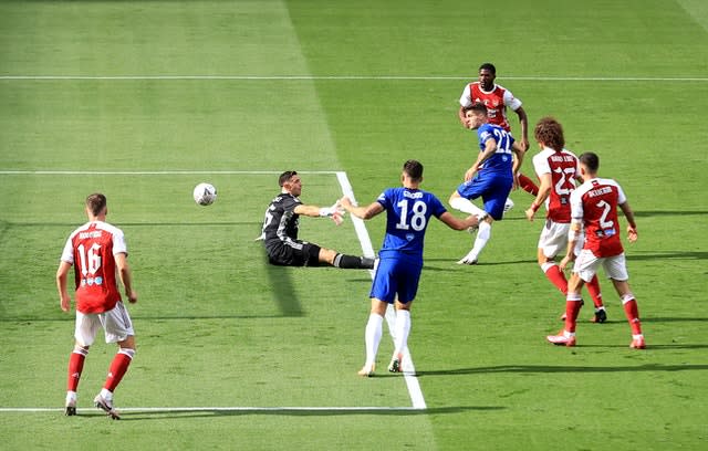 Christian Pulisic scores in the cup final 