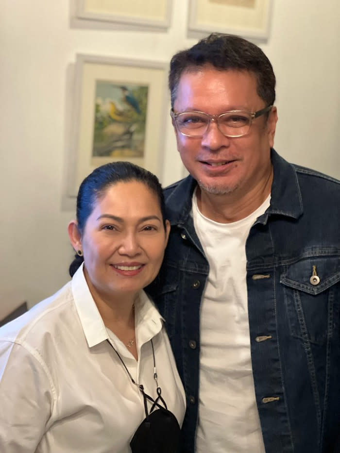 Maricel alongside director Manny Palo