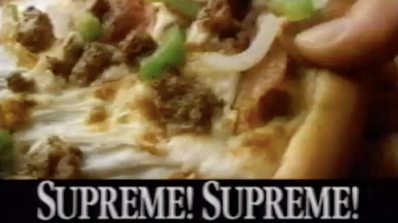 Supreme! Supreme! Little Caesars pizza