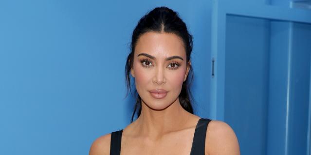 Kim Kardashian Looked Stunning At The SKIMS Swim Pop Up Shop In