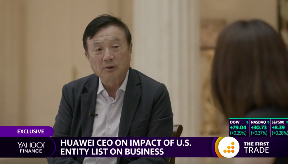 Yahoo Finance interviews Huawei's Kevin Ho.