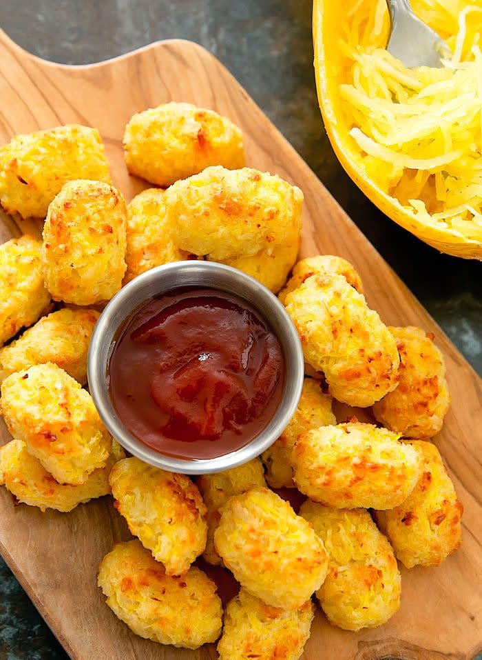 Spaghetti Squash Tater Tots