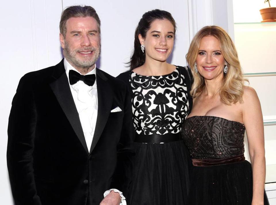 John Travolta, Kelly Preston, Ella Bleu Travolta