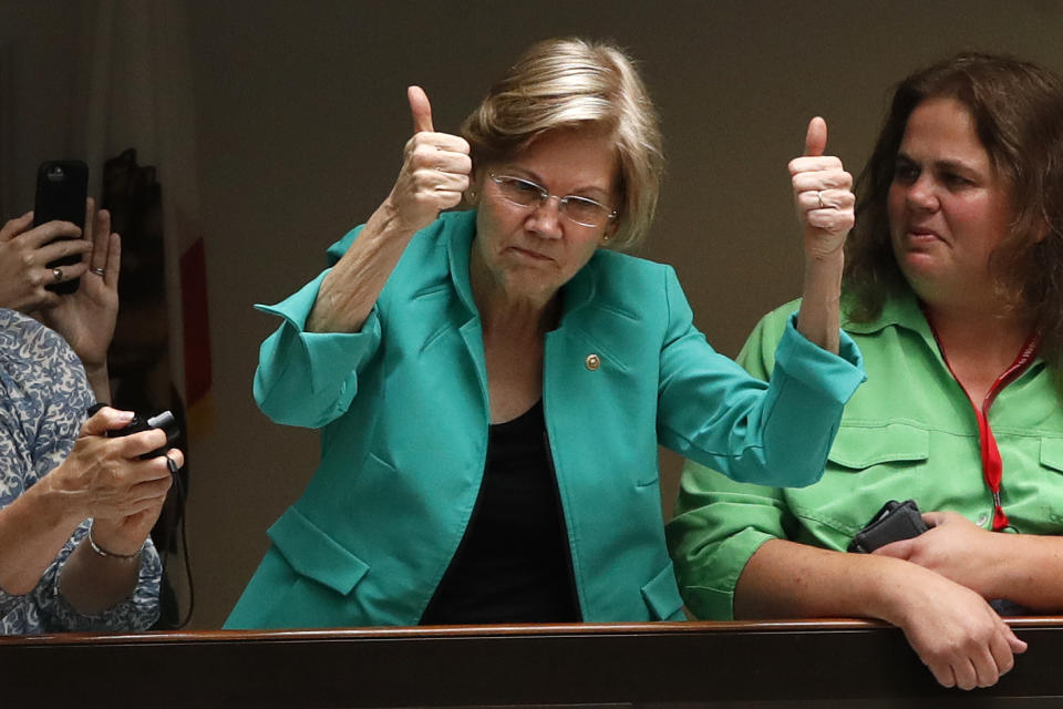 Elizabeth Warren. (AP Photo/Jacquelyn Martin)