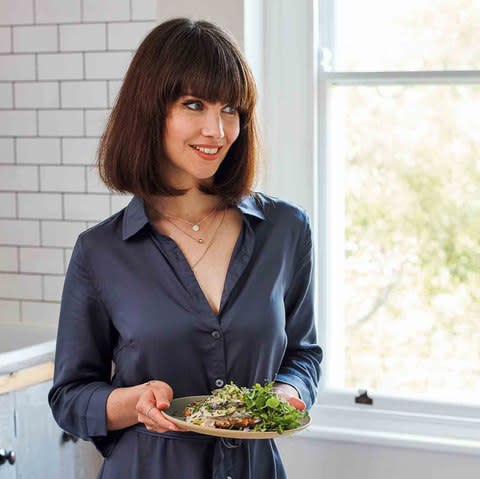 How does vegan cookery writer Aine Carlin satisfy even carnivorous guests on Easter Sunday?  - Credit: Danielle Wood